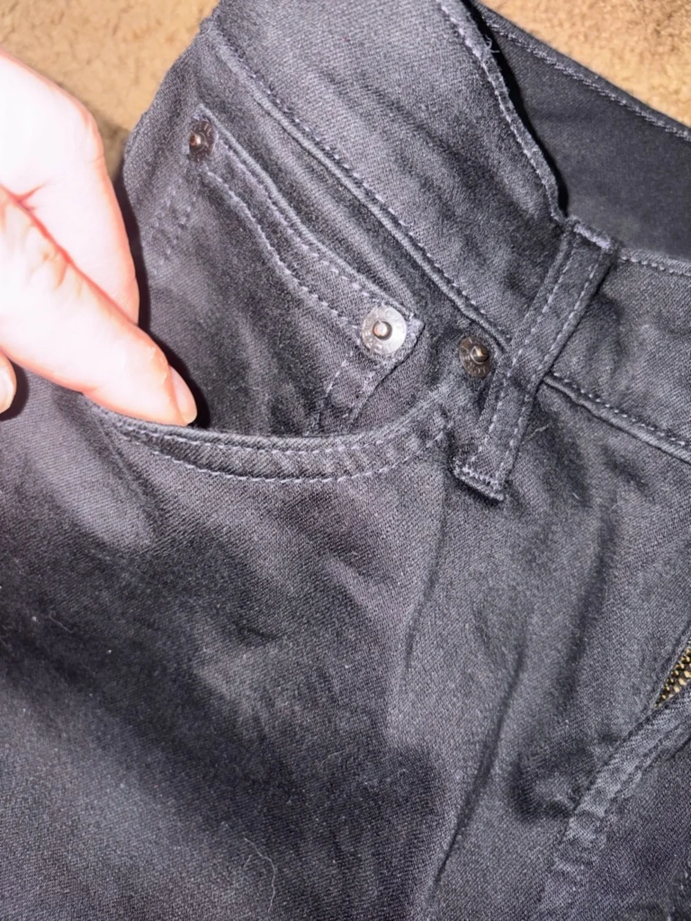 J. Crew Black Cropped Slim Ankle Jeans Size 29